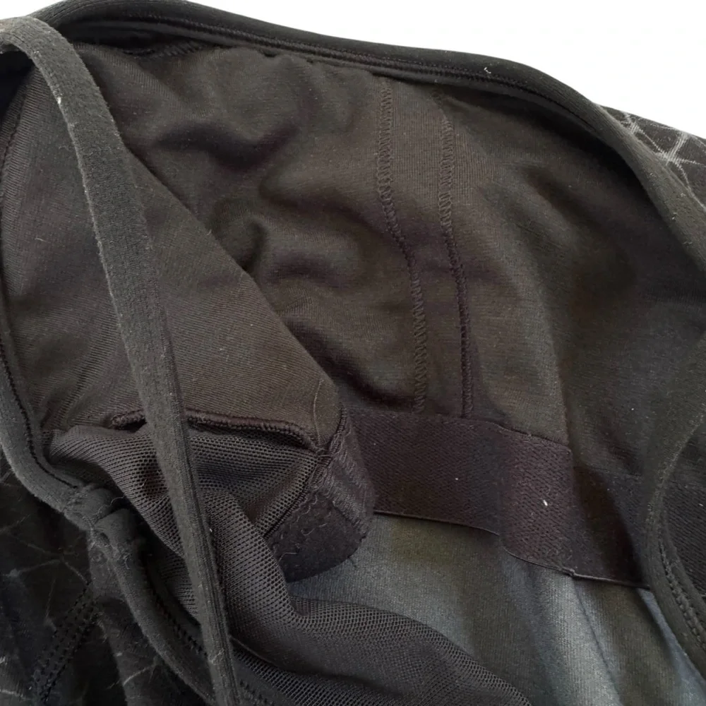 Lululemon Power Y Tank Luon Star Crushed Coal Black Black size 6 - Picture 8 of 12
